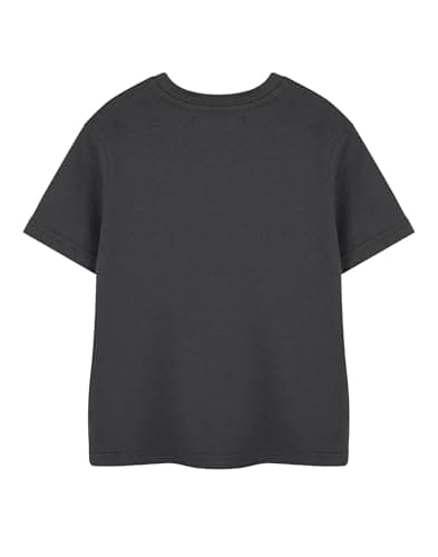 Nirvana Rainbow Kids T-Shirt | Grey Rainbow Logo Graphic Tee | Short Sleeve Unisex Shirt for Children | Rock Band