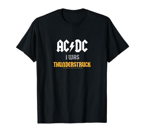 ACDC Thunderstruck T-Shirt Test 2024 – Lohnt es sich?