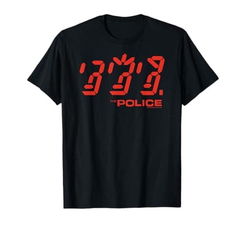 The Police Ghost Icon T-Shirt Test & Erfahrung 2024