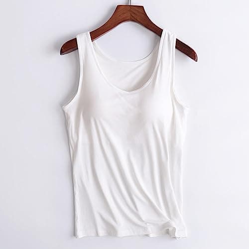 Lastesso Loose Tank Tops for Women Workout Tank Tops with Built in Bras Trendy 2025 Summer Tank Top for Women Casual Loose Fit Sleeveless Shirt Casual Homewear