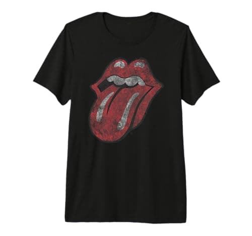 Rolling Stones Distressed Tongue T-Shirt Review – Premium Tri-Blend