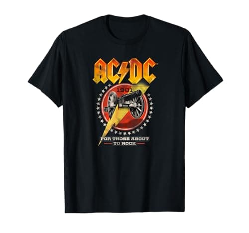 Maglietta AC/DC For Those About to Rock 1981 – Recensione Completa