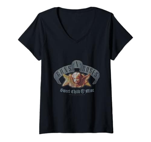 Guns N' Roses Sweet Child O' Mine V-Neck T-Shirt Review – Officiële Merch Getest