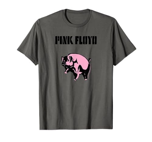 Pink Floyd Animals Flying Pig T-Shirt
