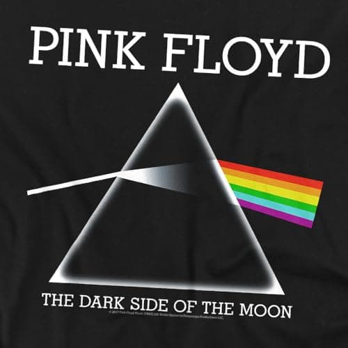 Pink Floyd Popfunk The Dark Side of The Moon Album Rock Music T-Shirt & Stickers - X-Large - Black