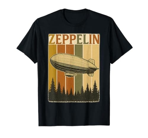 Camiseta Retro Zeppelin Airship: Análisis Completo 2024