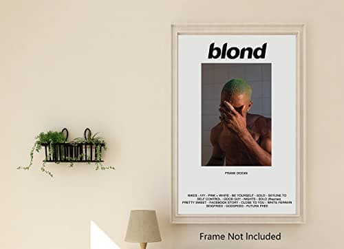 Frank Ocean Blond Wall Decor Poster 12x18