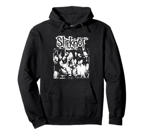 Official Slipknot Splatter Photo Pullover Hoodie