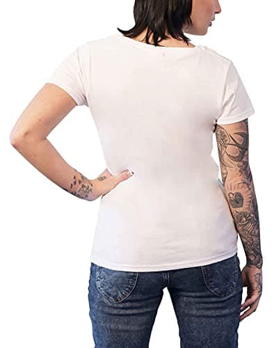 Plastic Head Led Zeppelin Electric Magic White Womens Fitted T-Shirt (X-Large, x_l)