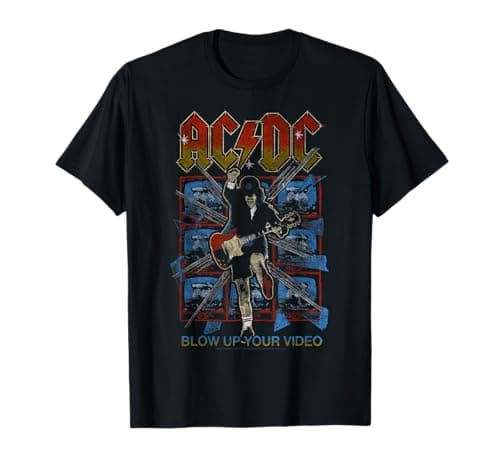 Test du T-Shirt AC/DC Blow Up Your Video — Mon Avis Complet