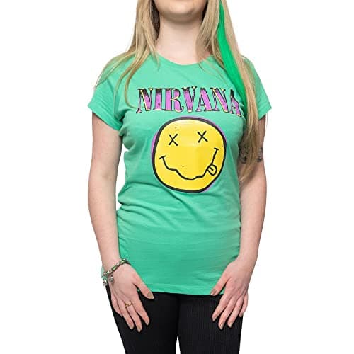 Camiseta Nirvana Mujer: Análisis Completo del Logo Smiley