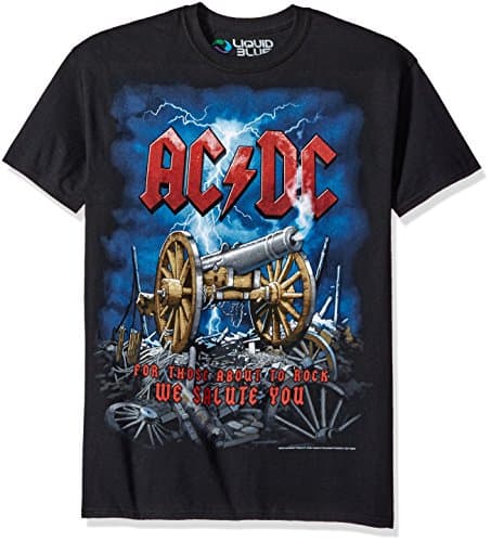 Liquid Blue Camiseta Cannon Carnage AC/DC - Análisis Completo