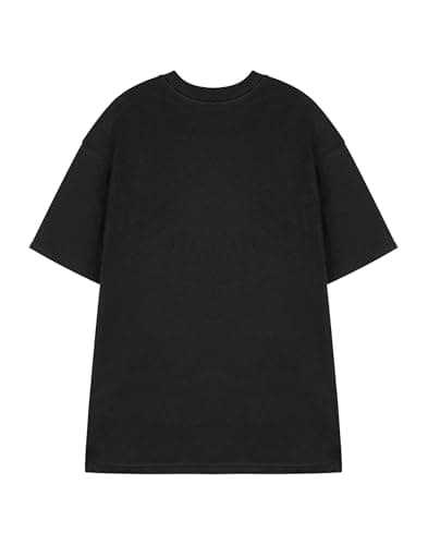 Nirvana Mens T-Shirt | Adults Short Sleeve Graphic Tee in Black | Classic Grunge Distressed Band Logo Print Apparel Top