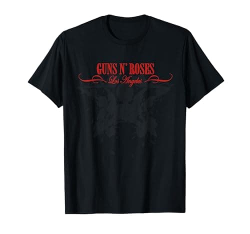 Guns N' Roses Los Angeles Skeleton Faded T-Shirt Review