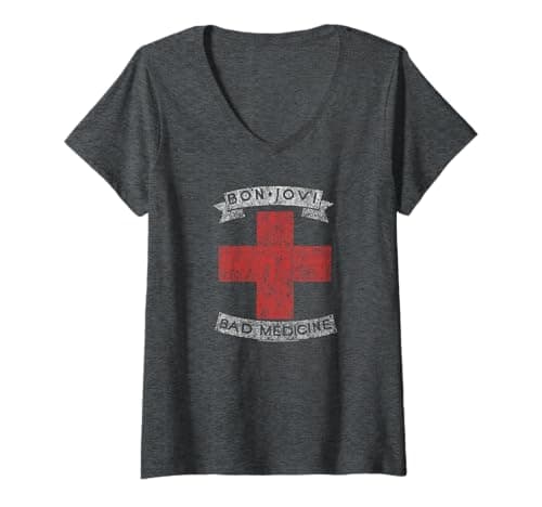 T-shirt Bon Jovi Bad Medicine Femme : Mon Test Complet