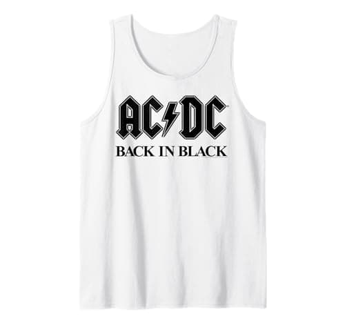 AC/DC - Bold Black Tank Top