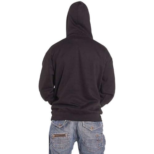 Rock Off officially licensed products Men's Misfits Vintage Classic Hooded Sweatshirt Large Black