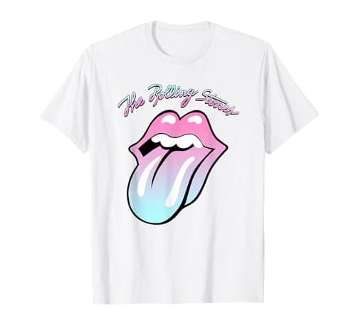 Official Rolling Stones Gradient Tongue T-Shirt
