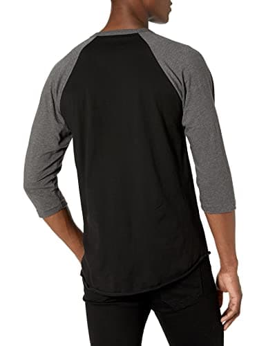 Metallica unisex adult Official Metallica Whisky in the Jar Raglan T Shirt, Black/Grey, XX-Large US