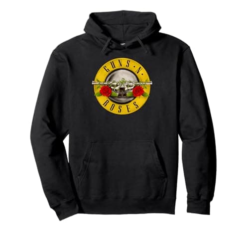Guns N' Roses Bullet Logo Pullover Hoodie
