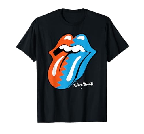 Rolling Stones Official Zig Zag Tongue '89 T-Shirt