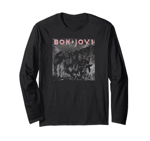 Bon Jovi Slippery Cover Long Sleeve T-Shirt Review (2025)