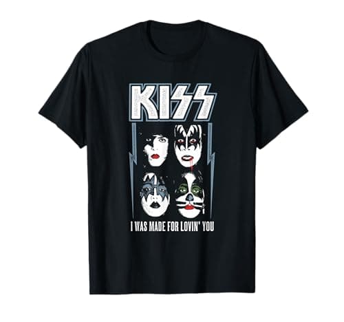KISS - I was Made for Loving You T-Shirt