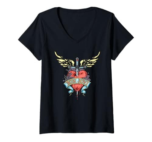 Bon Jovi V-Neck T-Shirt Review: Is It Worth the Hype?