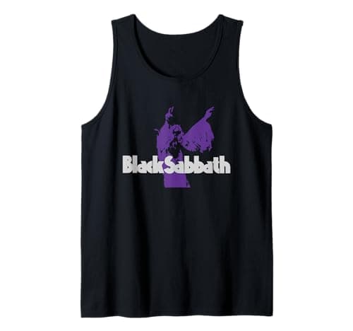 Black Sabbath Official Purple Ozzy Tank Top Review