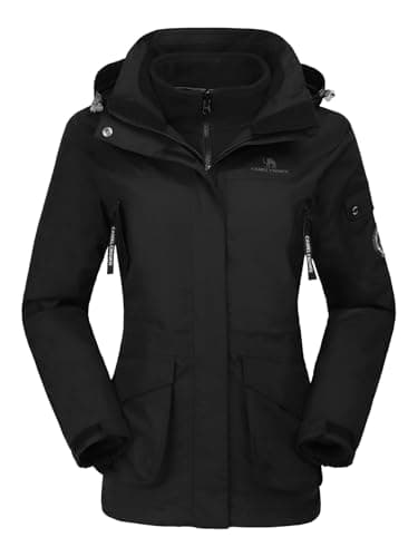 CAMEL CROWN Veste de Ski Imperméable 3-en-1 Femme – Test Complet
