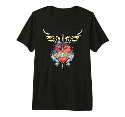 Bon Jovi Daggered Premium Tri-Blend T-Shirt Review – 2024 Verdict