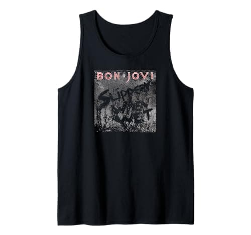 Bon Jovi Slippery Cover Tank Top Review – Honest Verdict