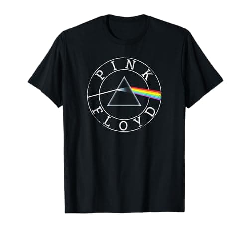 Test du T-shirt Pink Floyd Prism Circle Logo — Mon avis honnête