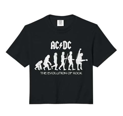 AC/DC Evolution of Rock Crop Top – Äkta merch eller överprissatt samlarplagg?
