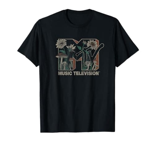 MTV Wild Flower Mushrooms T-Shirt Review – Nostalgie, Style et Qualité