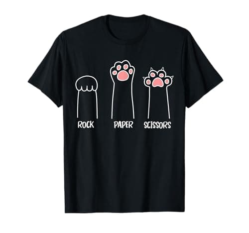 T-shirt Chat Marrant Rock Paper Scissors : Mon Test Complet