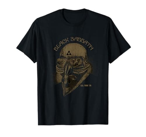Black Sabbath US Tour 78 Mask T-Shirt T-Shirt