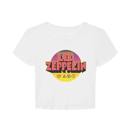 Test Led Zeppelin Sunset Circle Baby T-Shirt Blanc – Mon Avis