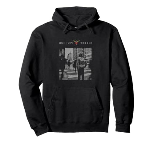 Bon Jovi Forever Black Pullover Hoodie Review – Is It Worth the Hype?