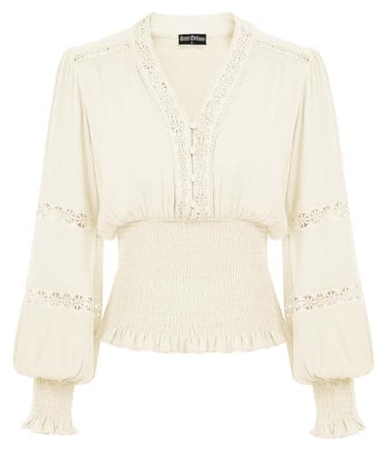 Renaissance Shirt Women Review – Scarlet Darkness Boho Peasant Top Tested
