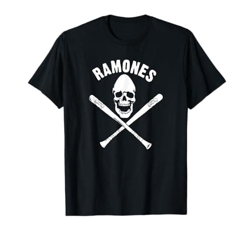 Ramones Skull and Bat T-Shirt