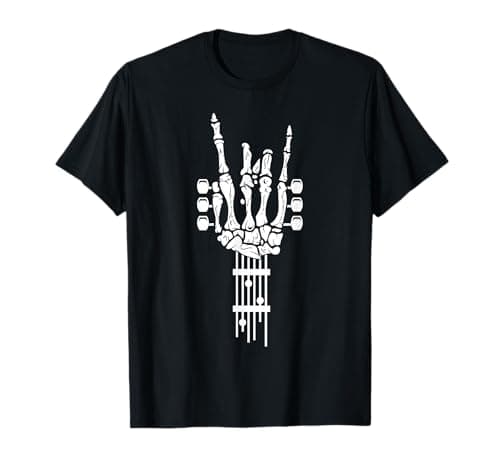 Camiseta Punk Rock Guitarra: Análisis Completo del Diseño Rock 2024