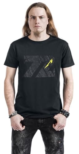 Metallica T Shirt Charred M72 Band Logo Official Mens Black Size M