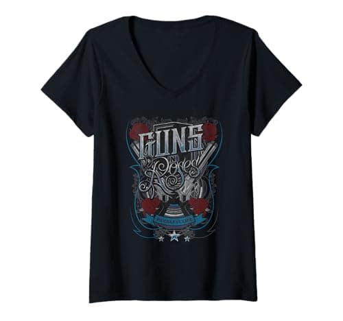 Guns N' Roses V-Neck T-Shirt Review – Official Reckless Life Fit Test