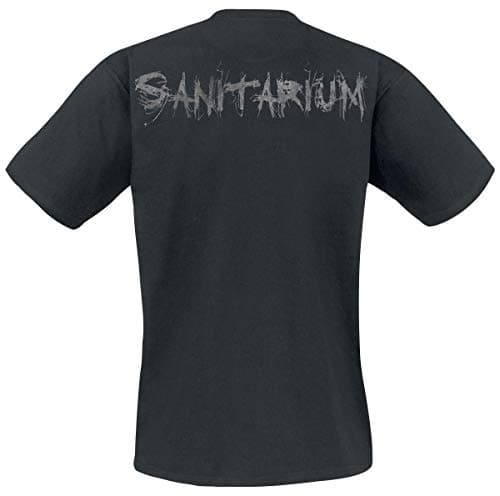 Metallica mens Sanitarium T-Shirt, Black, Large