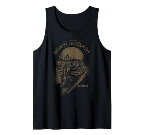 Black Sabbath Tour '78 Tank Top Review – Official Merch Tested