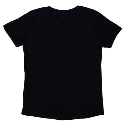 Nirvana T Shirt Sorbet Ray Smile Band Logo Official Womens Boyfriend Fit Size M Black