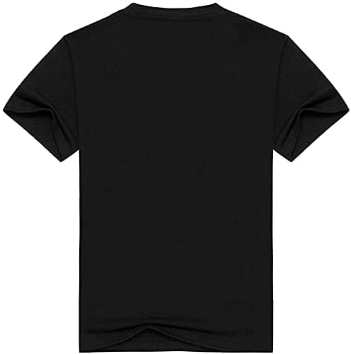 Lontse Middle Earth's Annual Mordor Fun Run one Does not Simply Walk T-Shirt for Men,Black,XL