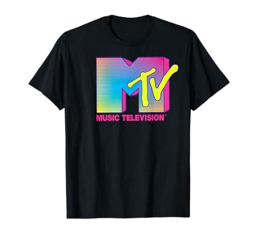 Camiseta Retro MTV Logo Fluorescente - Análisis y Opinión 2024