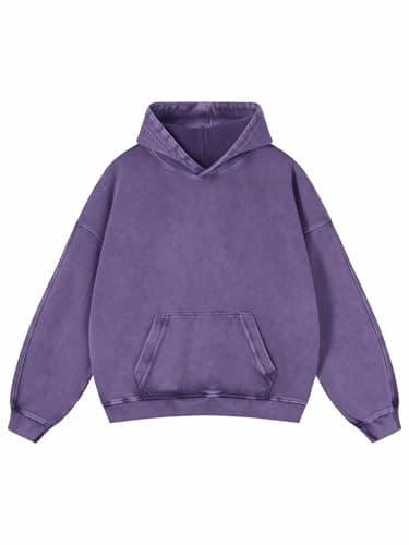 Recensione Adenorah Hoodie Oversized Y2K Viola 2024